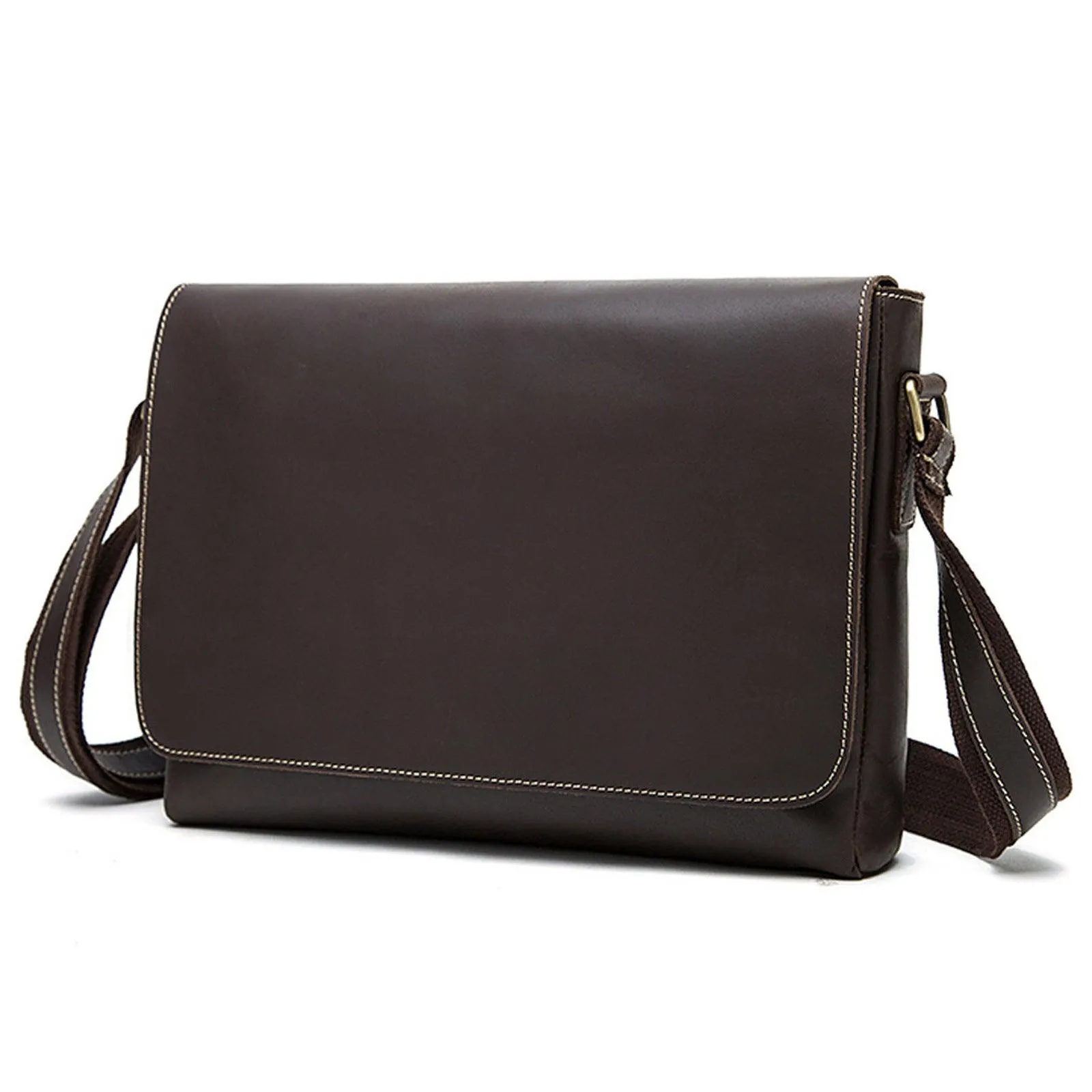 Leather Shoulder Bag Retro Messenger Bag