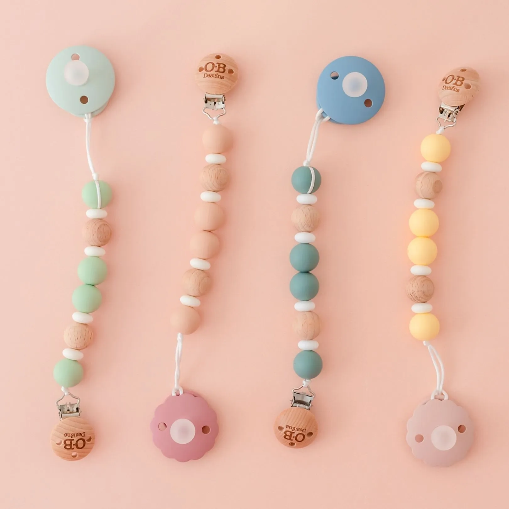 Lemon Eco-Friendly Pacifier Chain