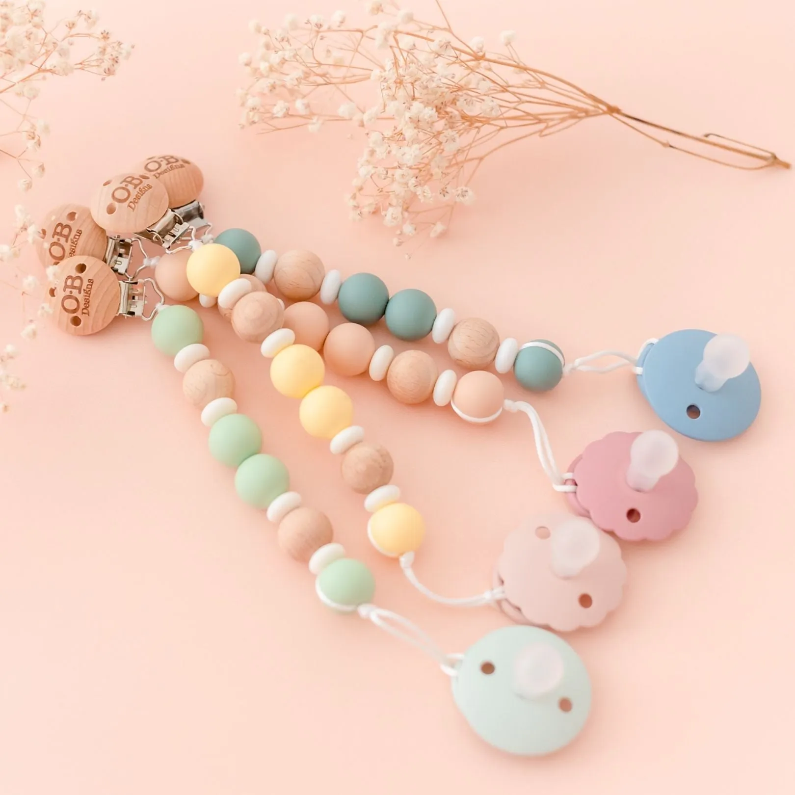 Lemon Eco-Friendly Pacifier Chain