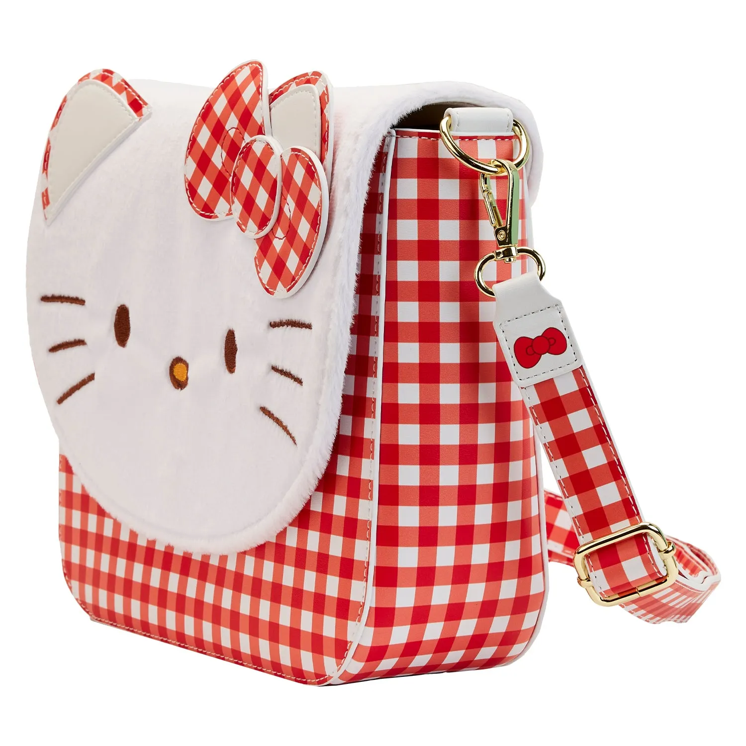 LF Sanrio Hello Kitty Gingham Cosplay Crossbody Bag