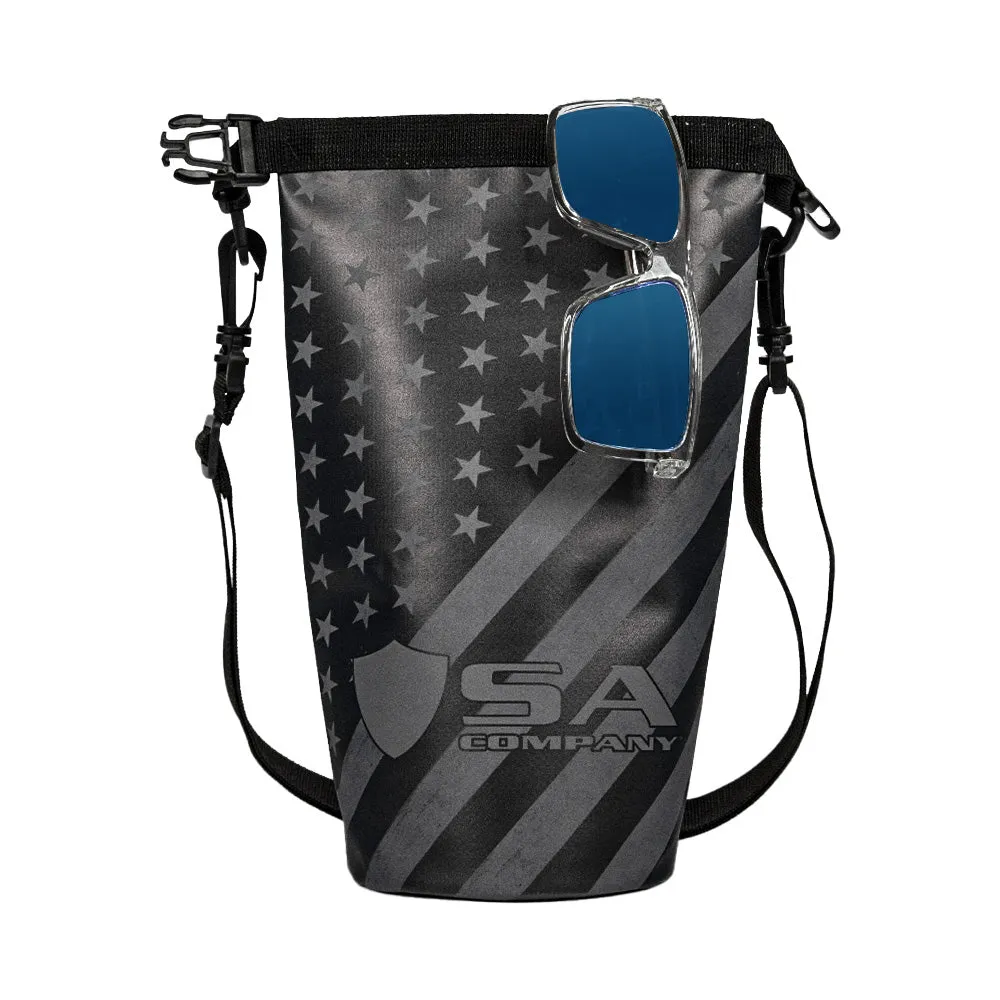 Limited Edition 2L Dry Bag | Blackout American Flag