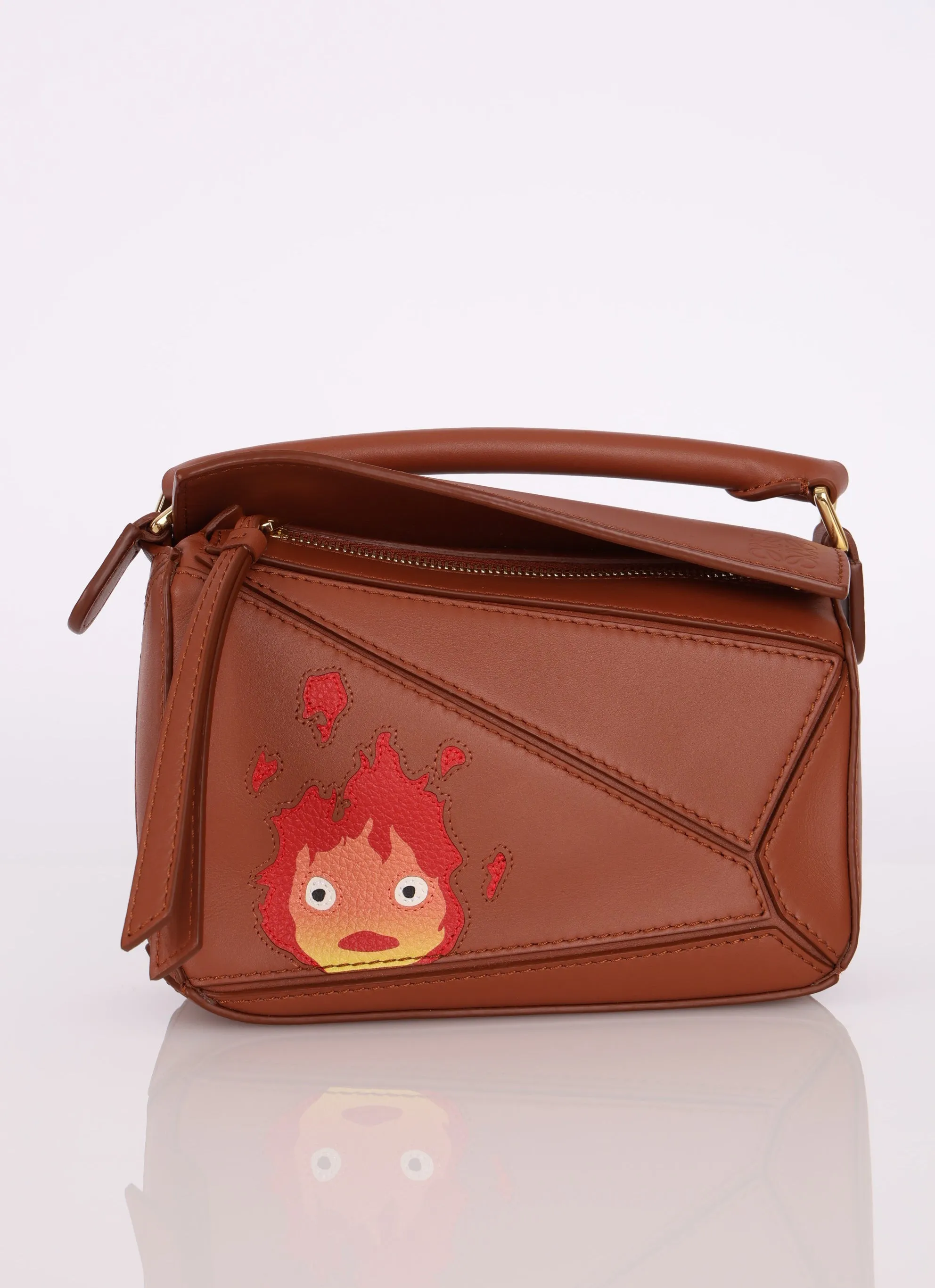 Limited Edition Loewe x Studio Ghibli Calcifer Mini Puzzle Bag