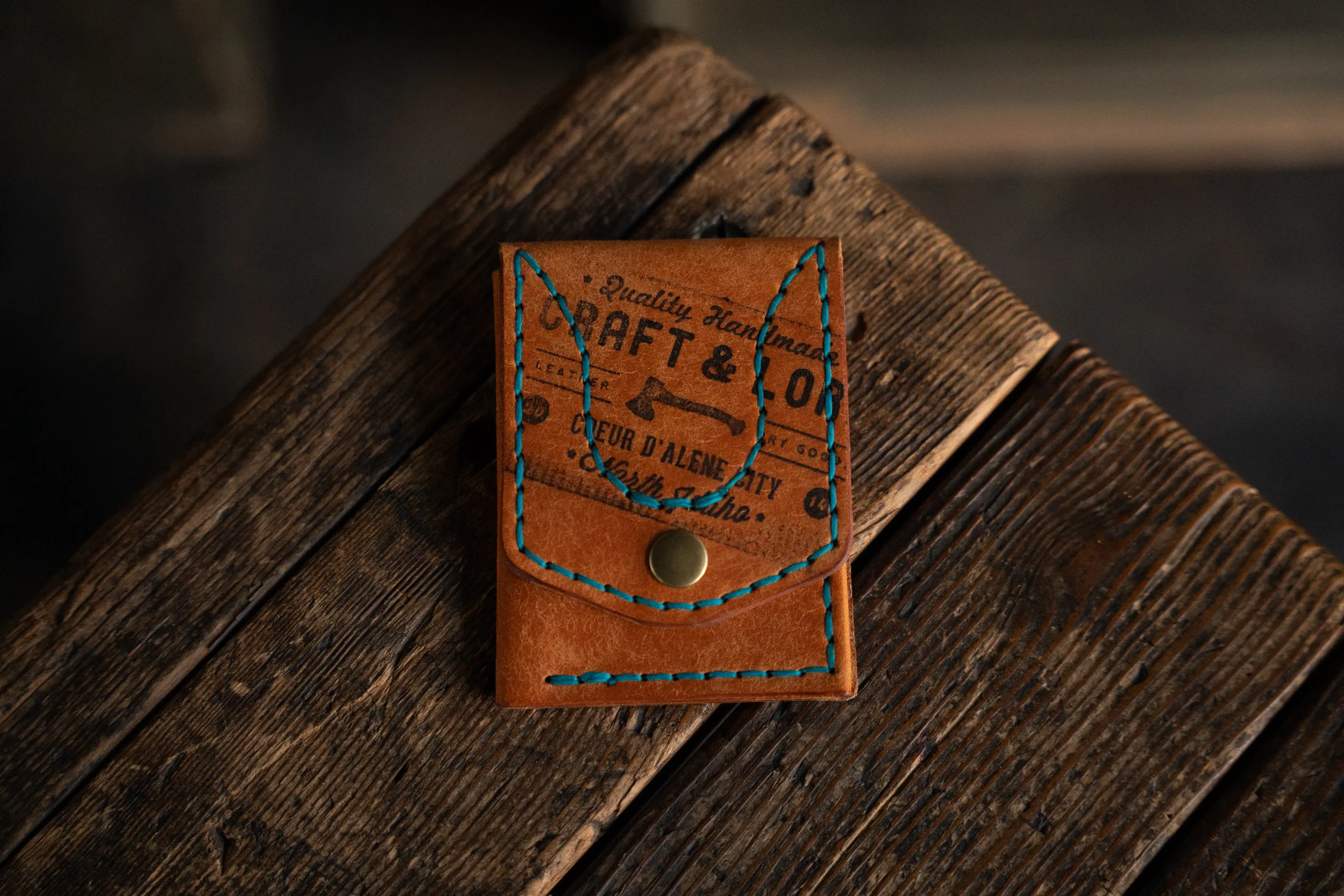 LIMITED - Orange Pueblo with Ink stamp