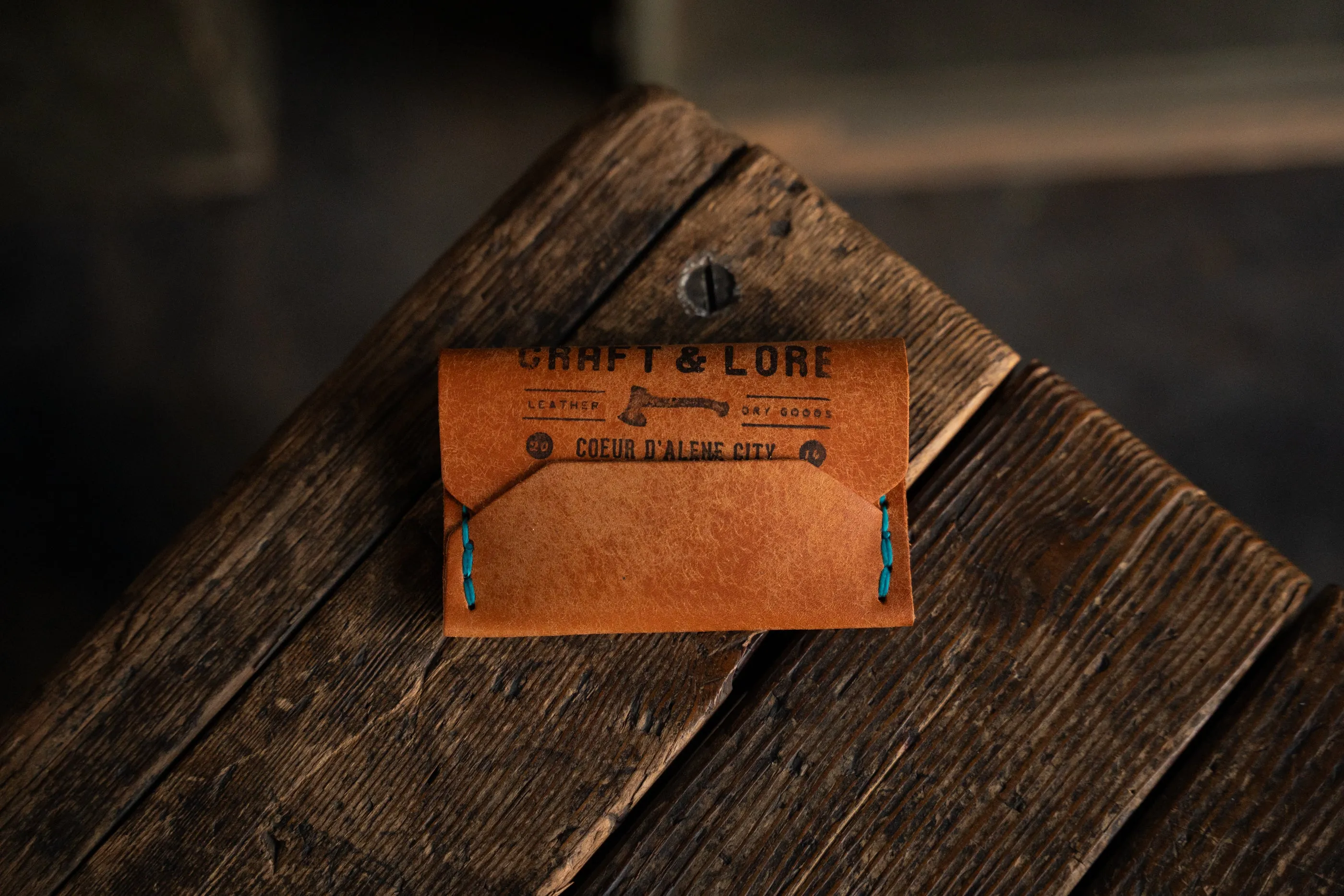 LIMITED - Orange Pueblo with Ink stamp