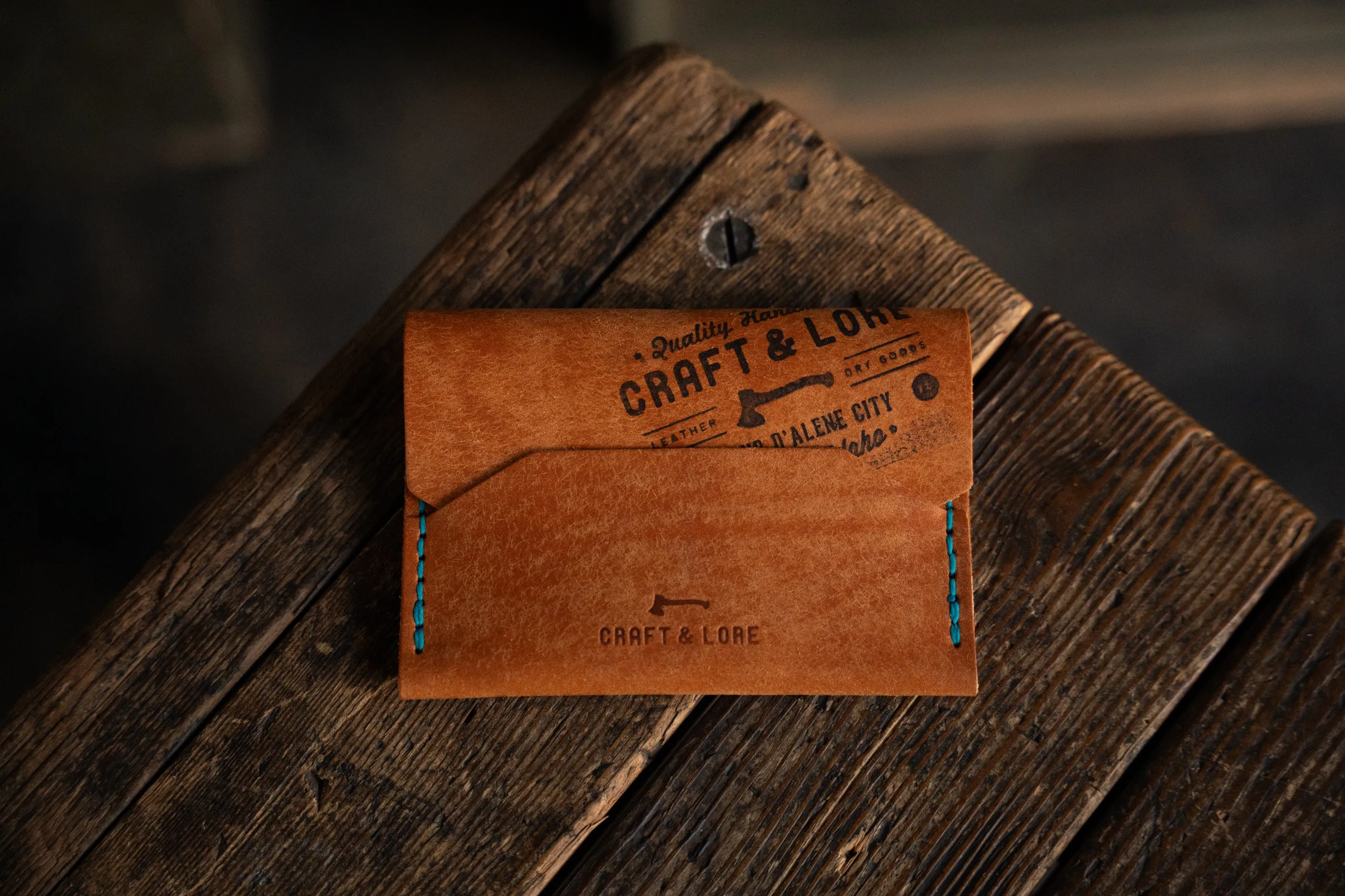 LIMITED - Orange Pueblo with Ink stamp
