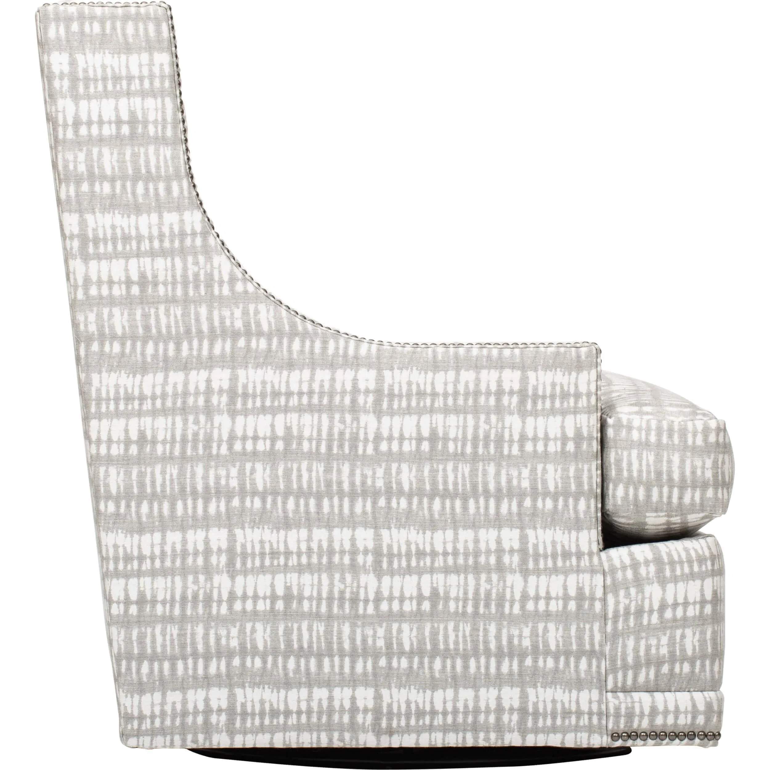 Lindsay Swivel Chair, Grey