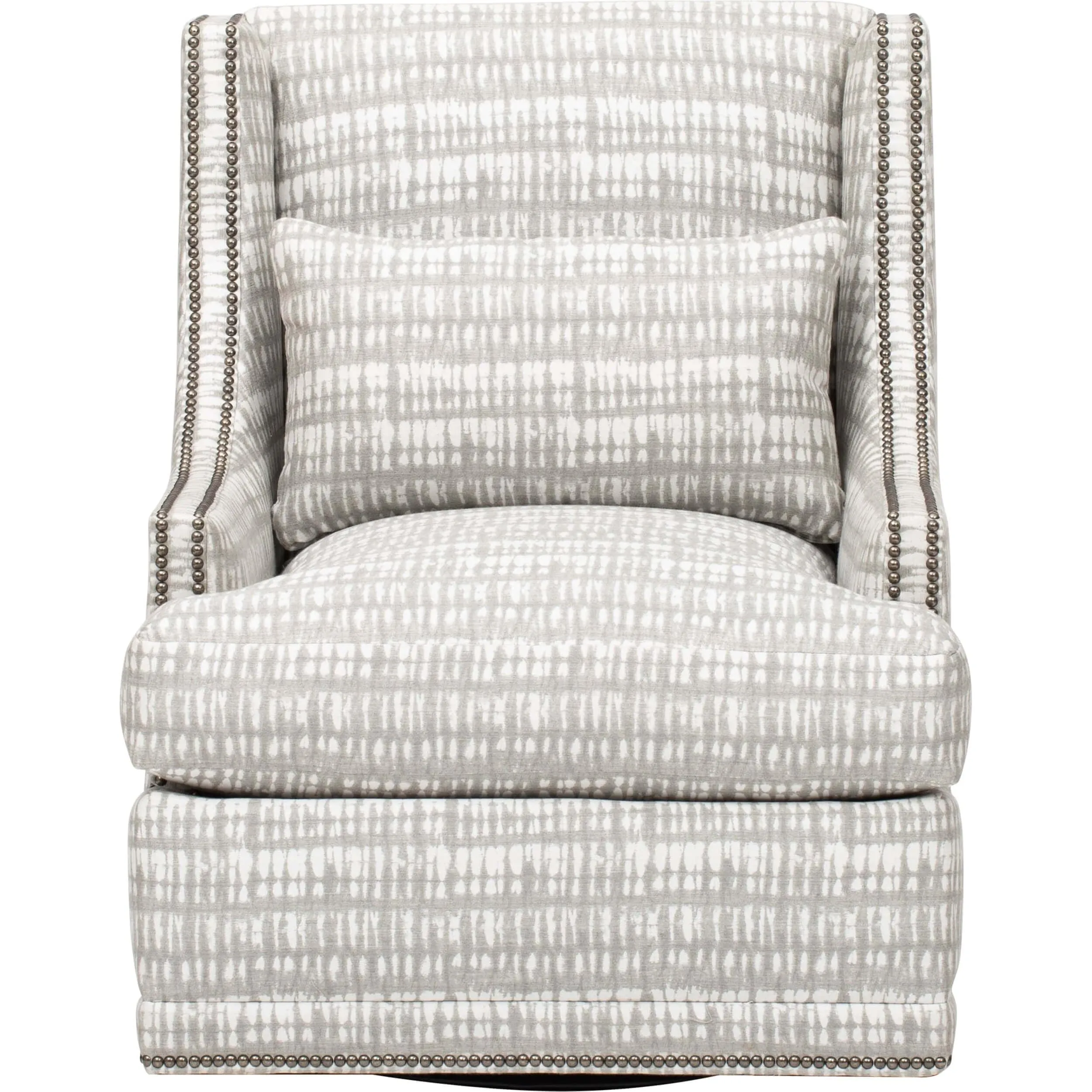Lindsay Swivel Chair, Grey