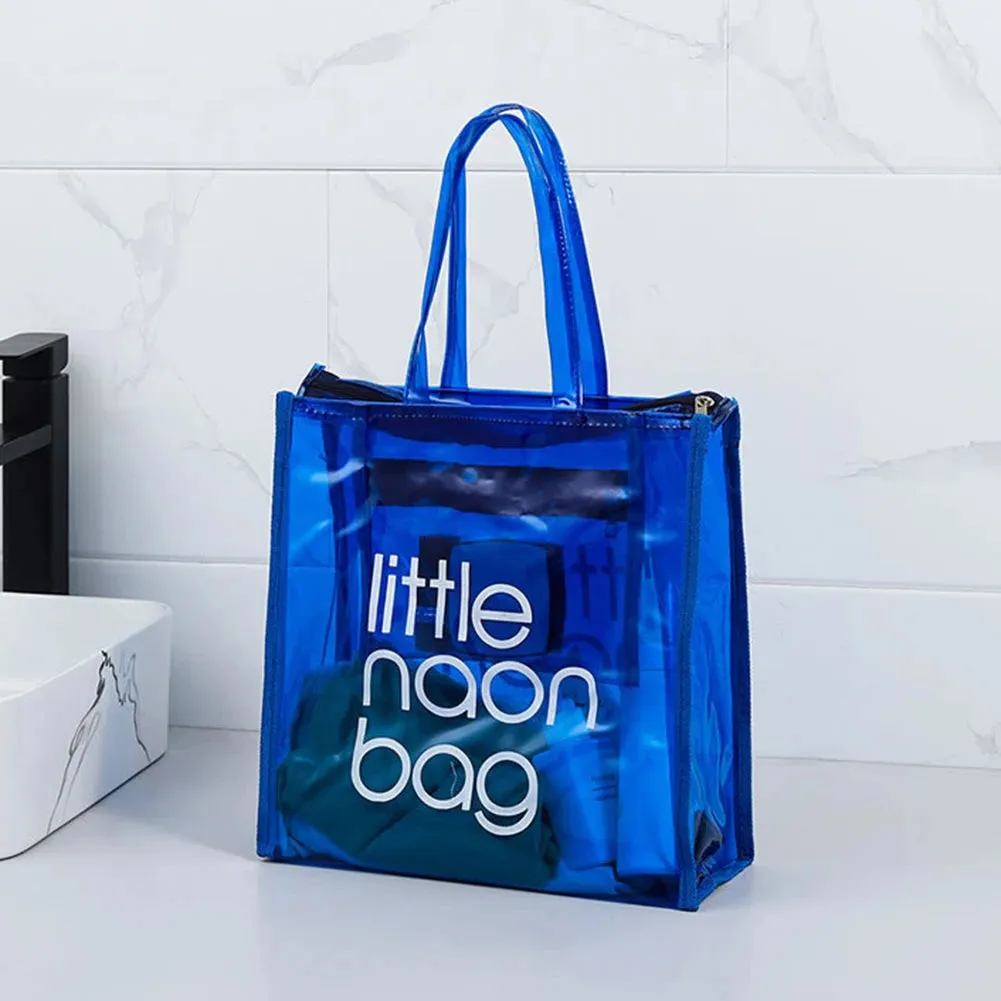 Little Neon Bag Fashion Large Tote Bag, Beach Bag