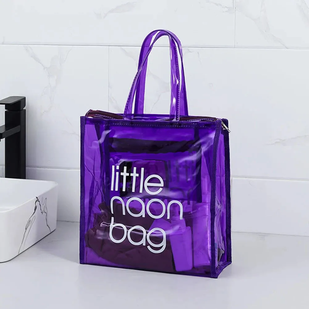 Little Neon Bag Fashion Large Tote Bag, Beach Bag