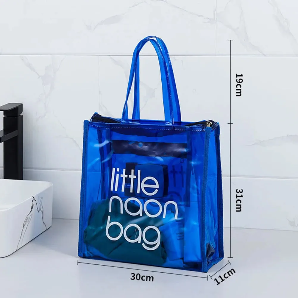 Little Neon Bag Fashion Large Tote Bag, Beach Bag
