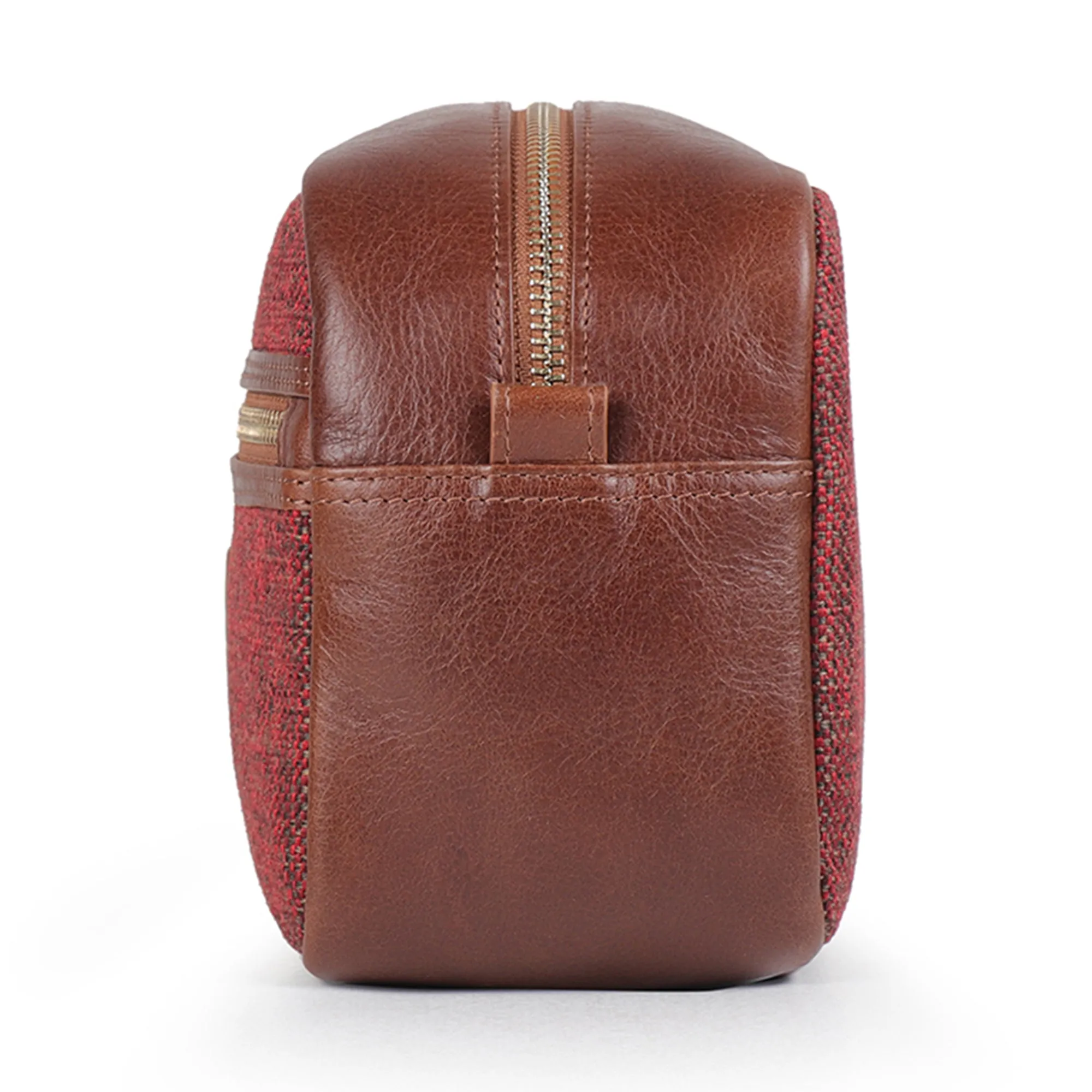 Londo Top Grain Leather Travel Toiletry, Dopp Kits, Makeup, Shaving Organizer Bag, Unisex