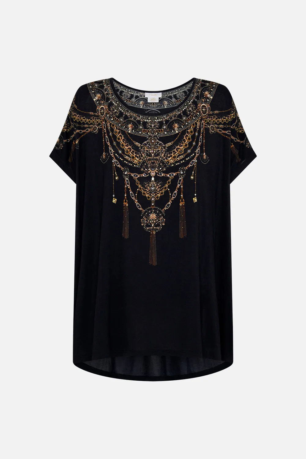 LOOSE FIT TEE MASKED AT MOONLIGHT