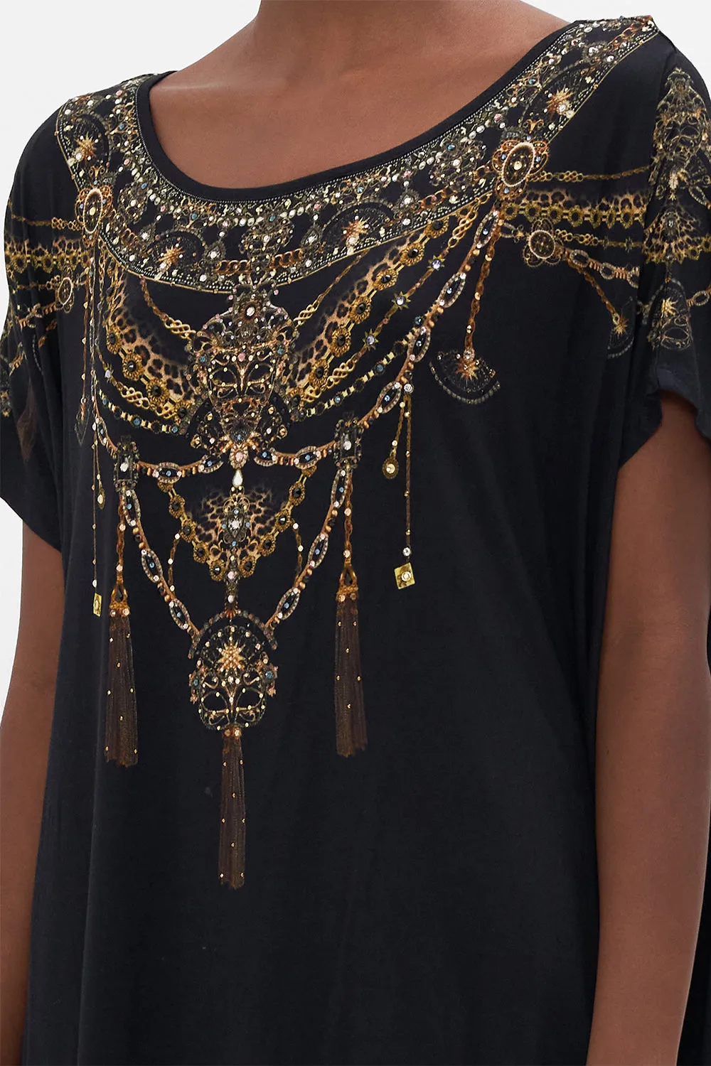 LOOSE FIT TEE MASKED AT MOONLIGHT