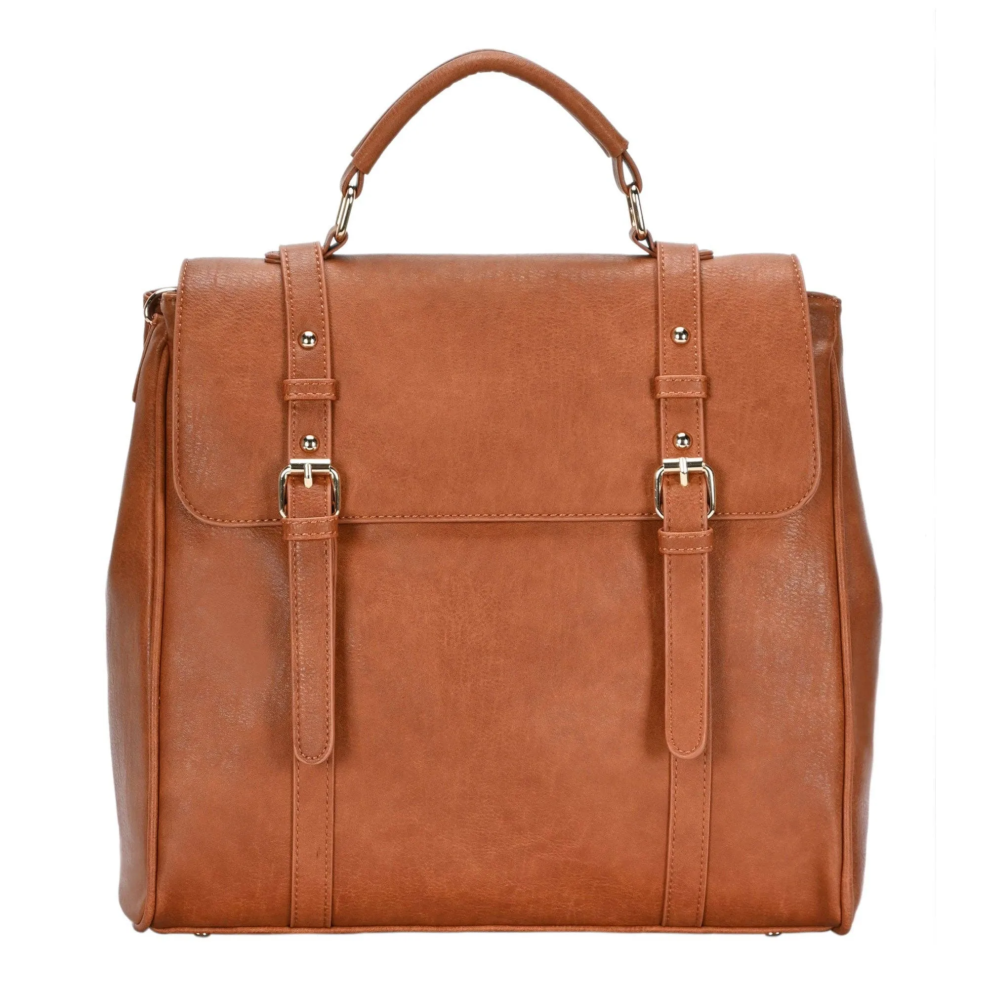 Loretta Messenger Backpack (Cognac)