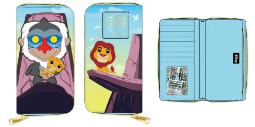 Loungefly Disney Lion King Pride Rock Zip Around Wallet