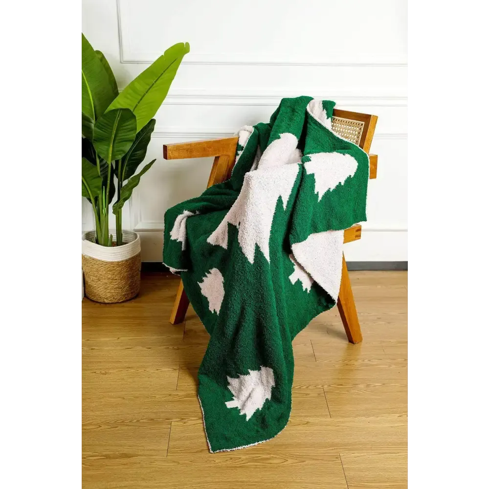 Luxurious Christmas Tree Blanket Elevating Timeless Designer Clothing