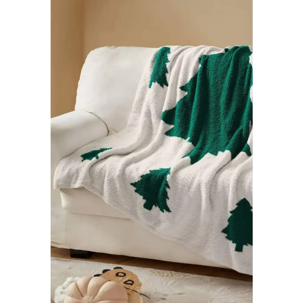 Luxurious Christmas Tree Blanket Elevating Timeless Designer Clothing
