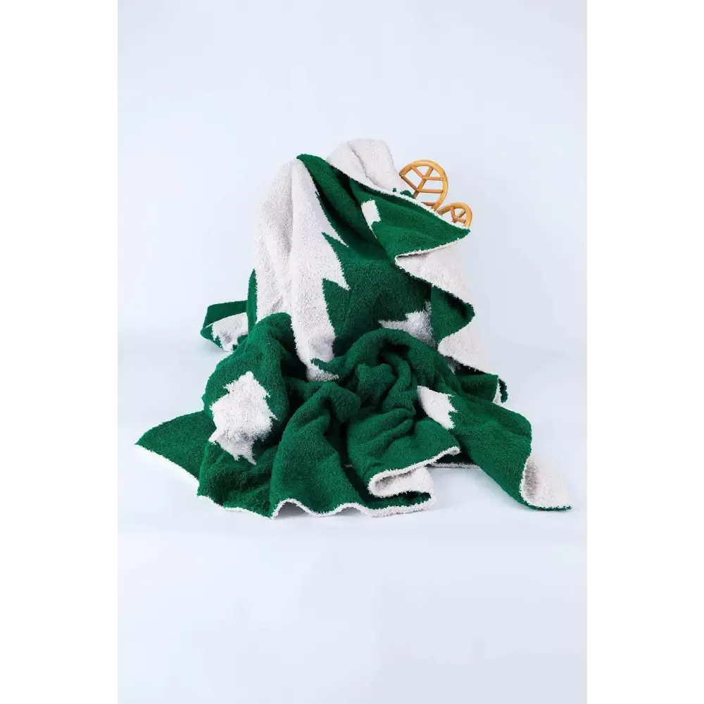 Luxurious Christmas Tree Blanket Elevating Timeless Designer Clothing