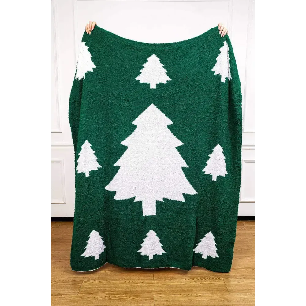 Luxurious Christmas Tree Blanket Elevating Timeless Designer Clothing