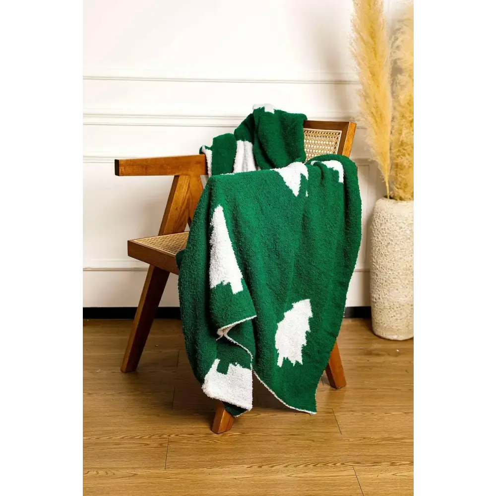 Luxurious Christmas Tree Blanket Elevating Timeless Designer Clothing
