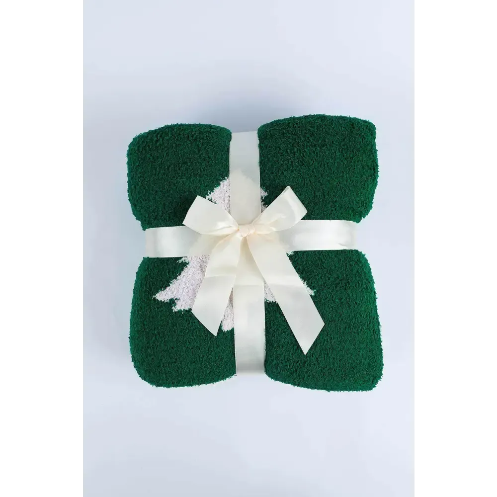 Luxurious Christmas Tree Blanket Elevating Timeless Designer Clothing