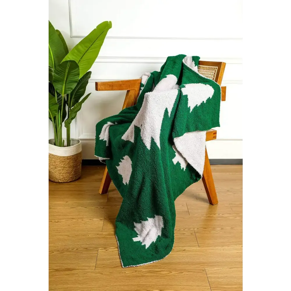 Luxurious Christmas Tree Blanket Elevating Timeless Designer Clothing