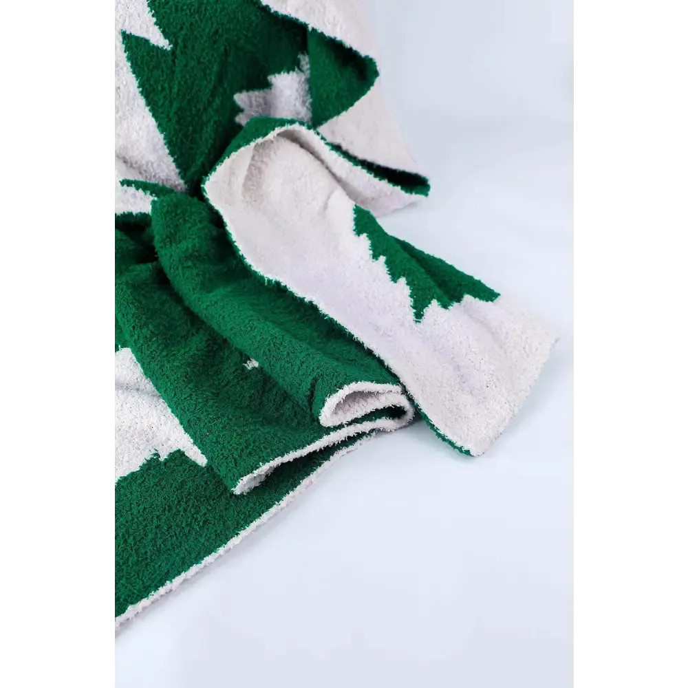 Luxurious Christmas Tree Blanket Elevating Timeless Designer Clothing