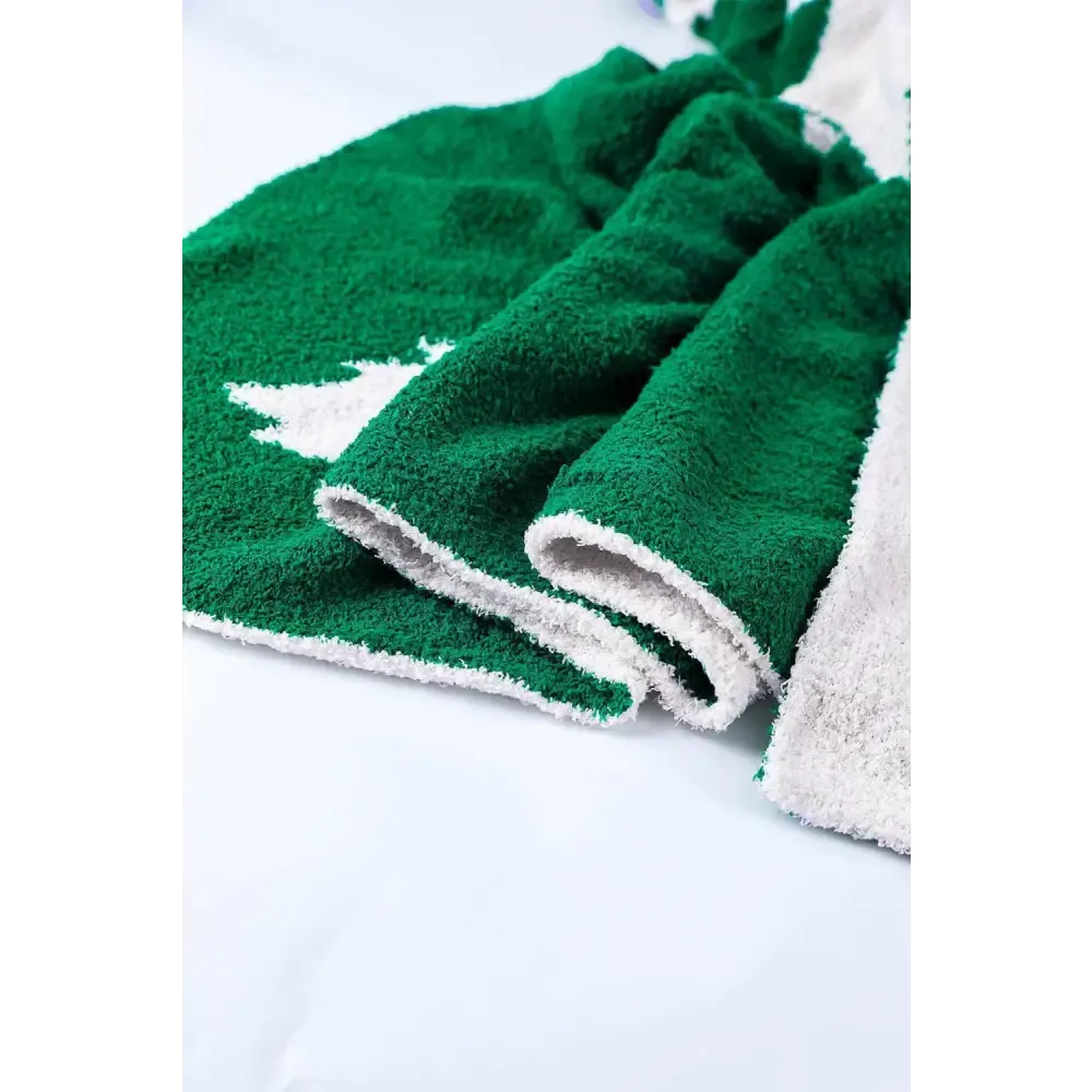 Luxurious Christmas Tree Blanket Elevating Timeless Designer Clothing