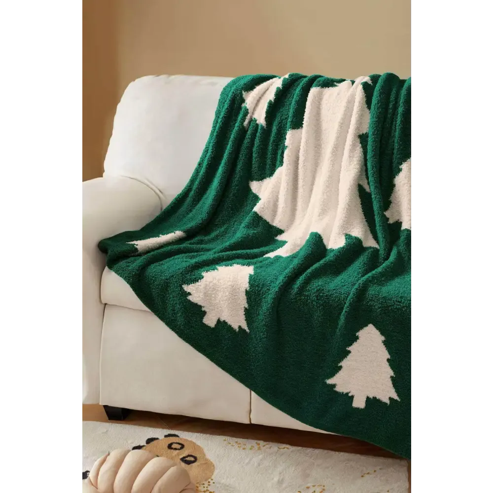 Luxurious Christmas Tree Blanket Elevating Timeless Designer Clothing