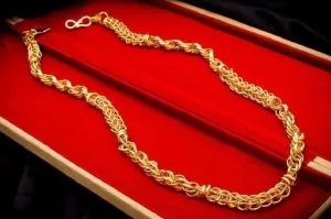 Luxurious Gold Plated Chain For Men