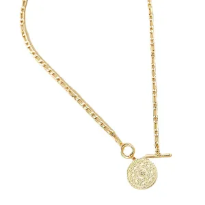 Luxurious Metal Tag Necklace with Chic Clavicle Chain