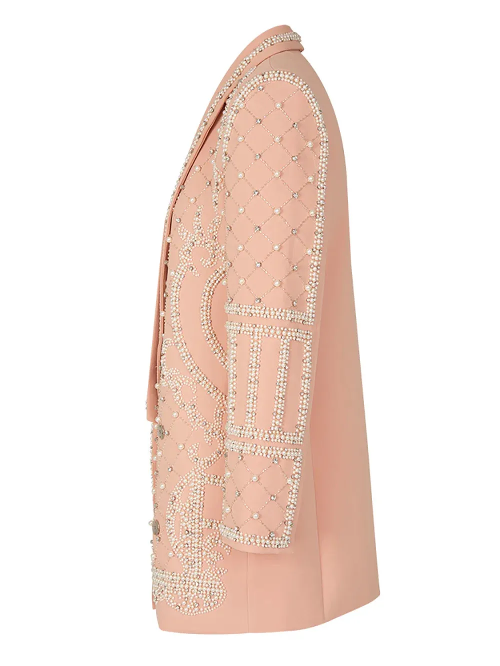 Luxurious Pearl Blazer/Dress