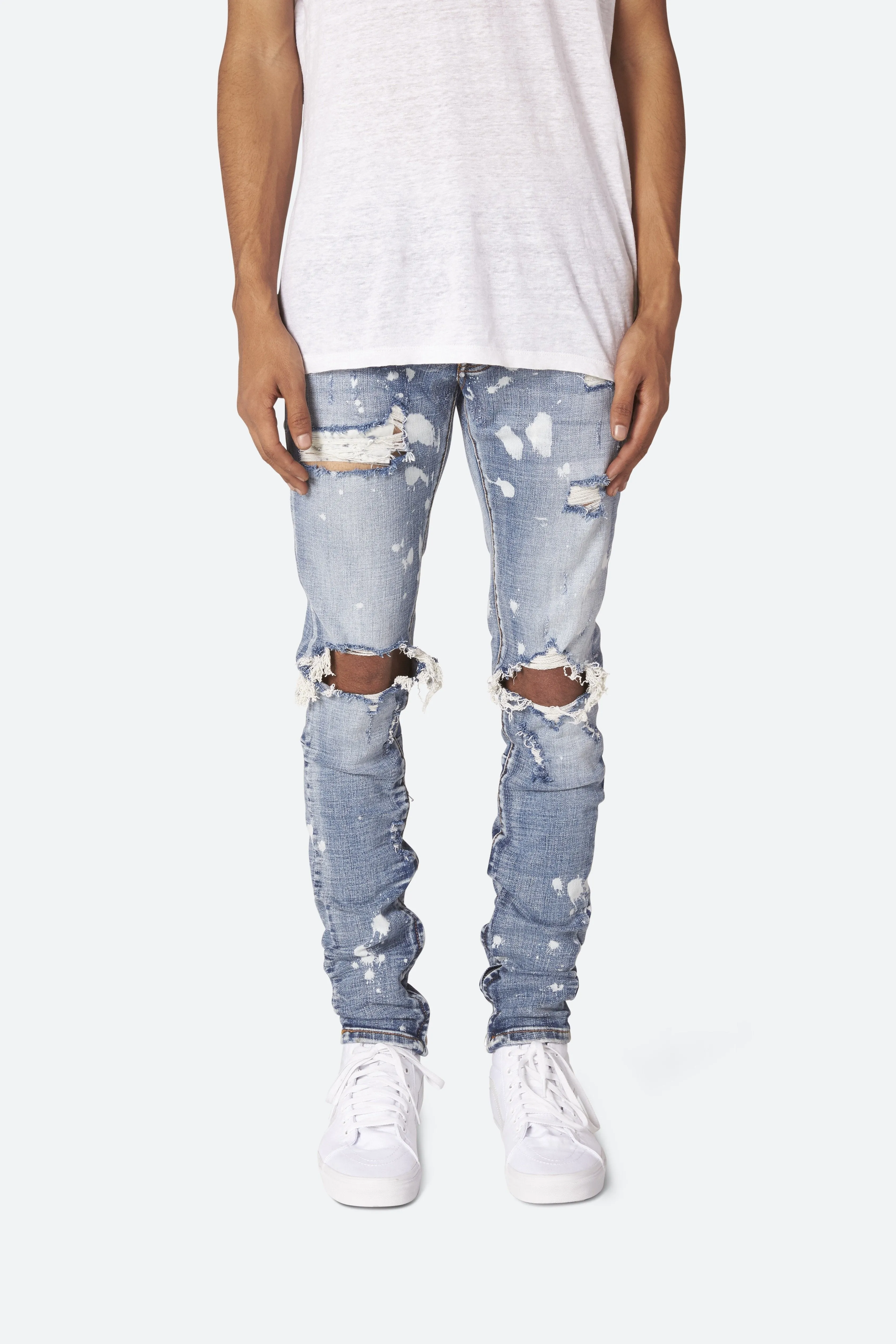 M1 Splash Stretch Denim - Blue