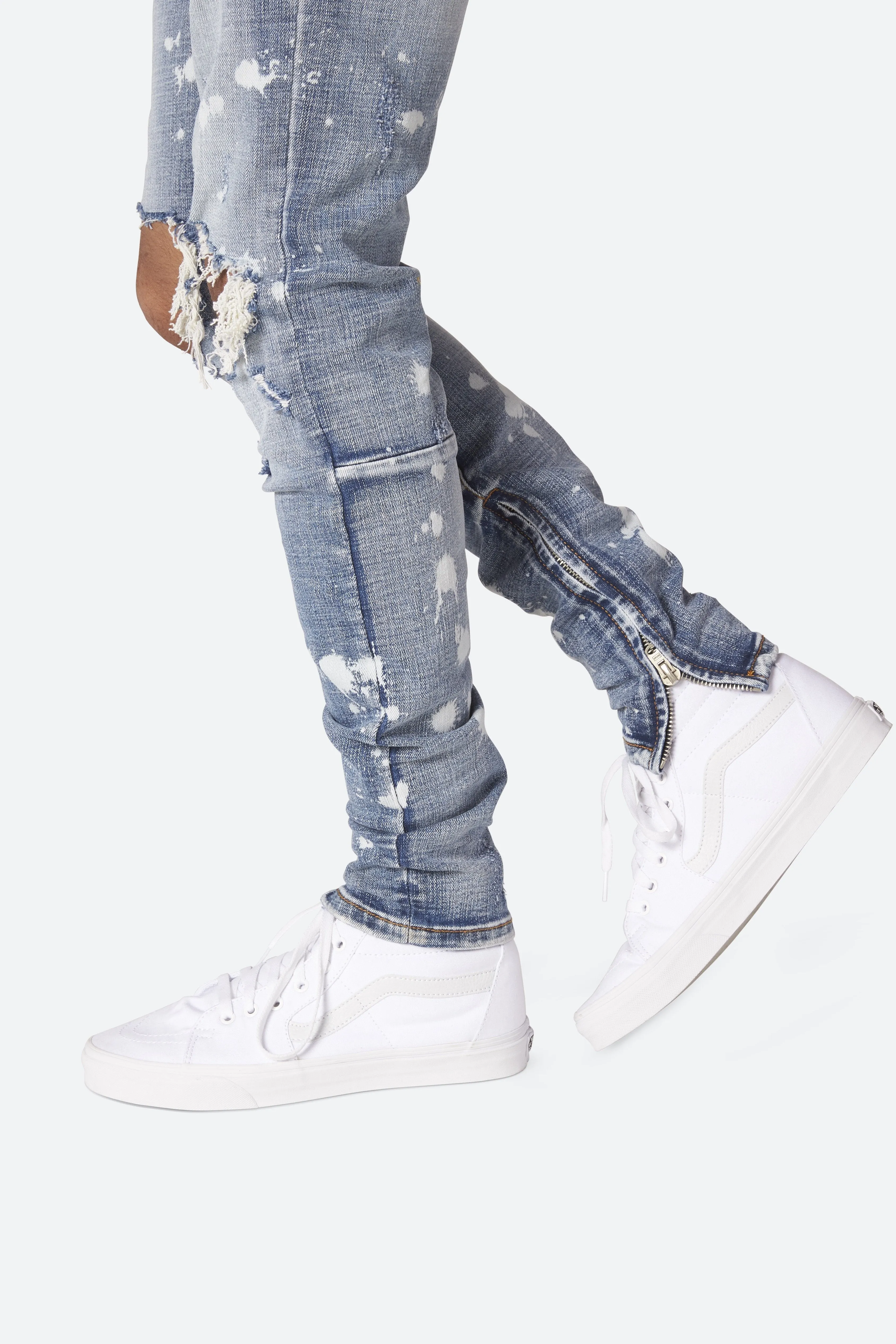 M1 Splash Stretch Denim - Blue