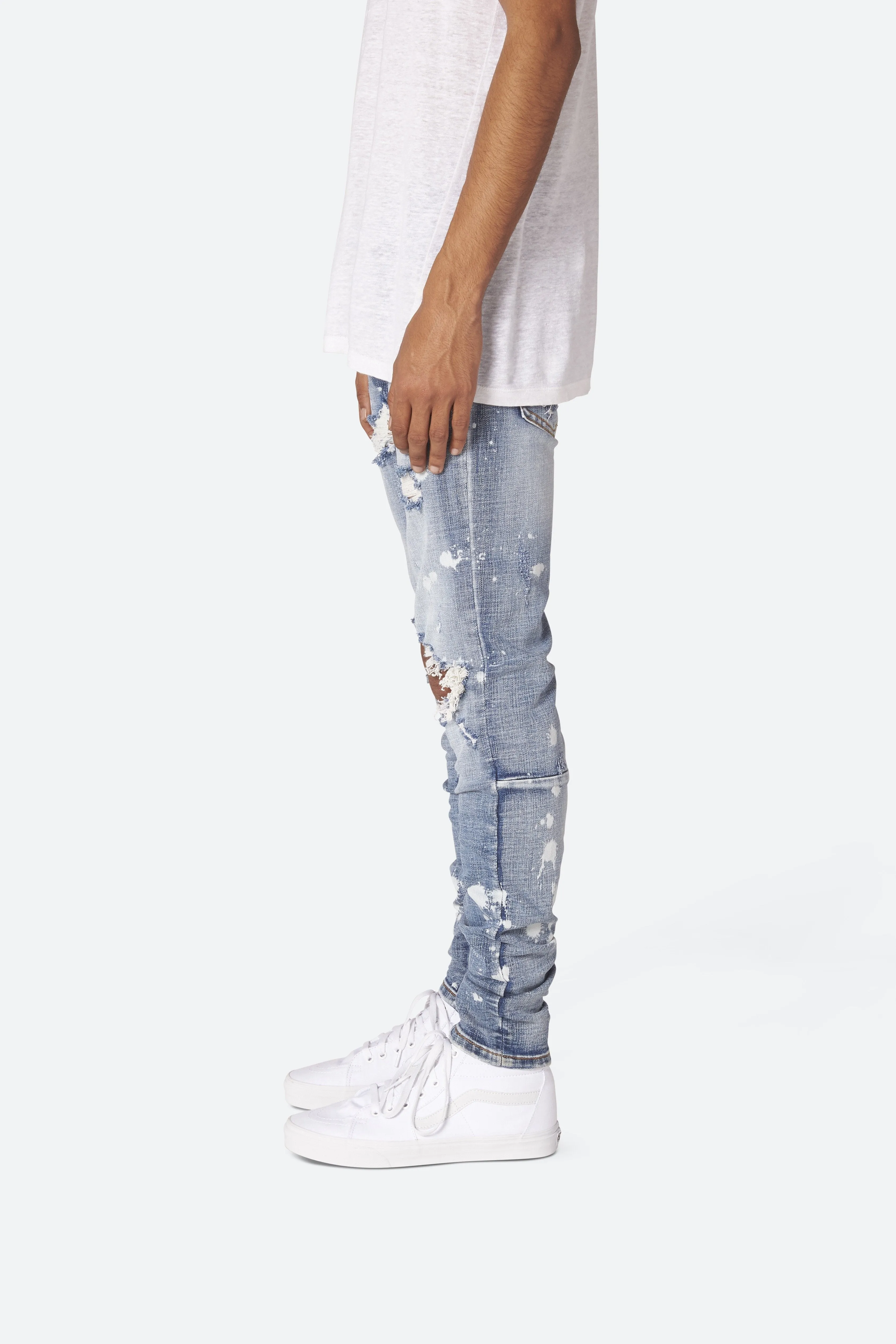 M1 Splash Stretch Denim - Blue