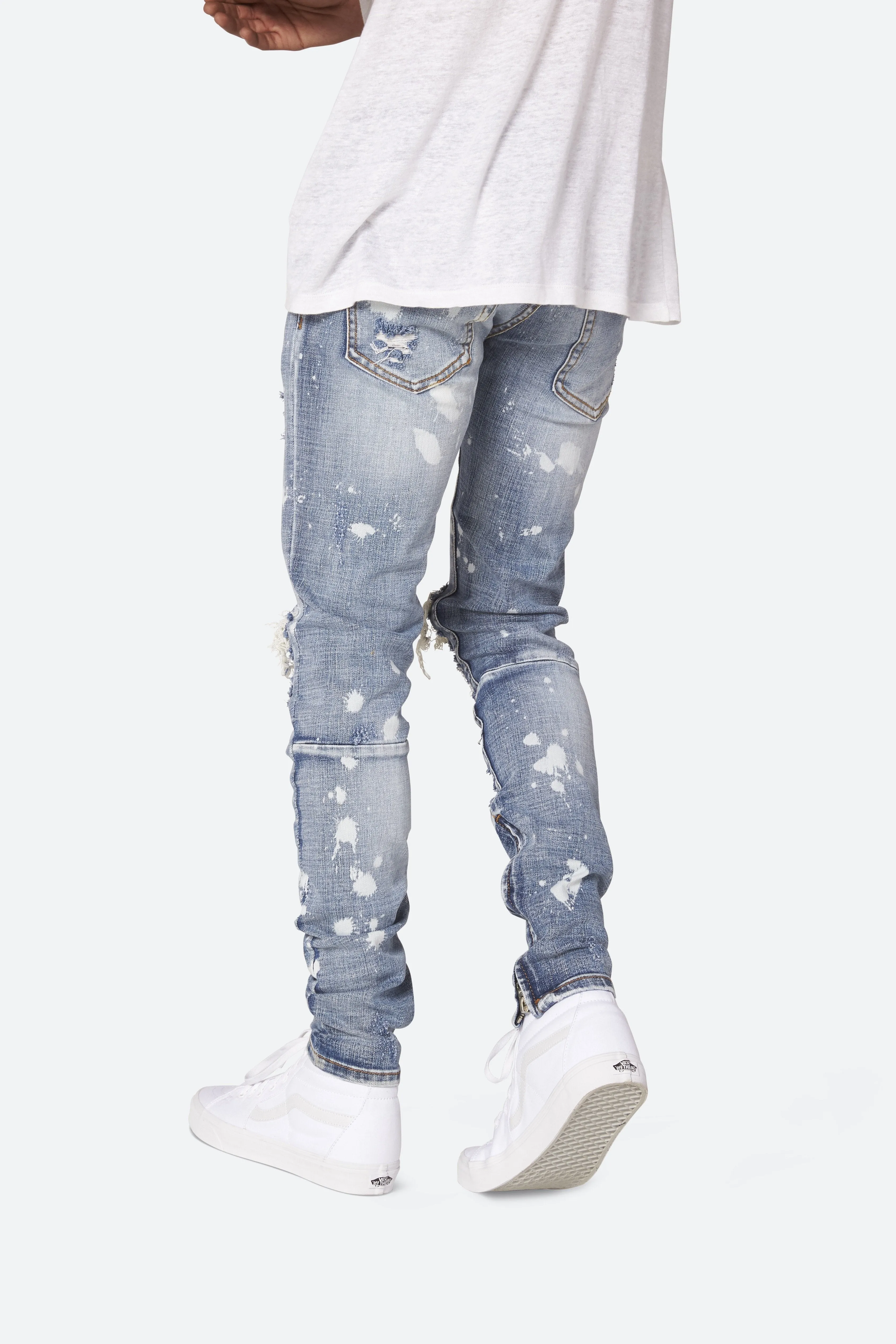 M1 Splash Stretch Denim - Blue