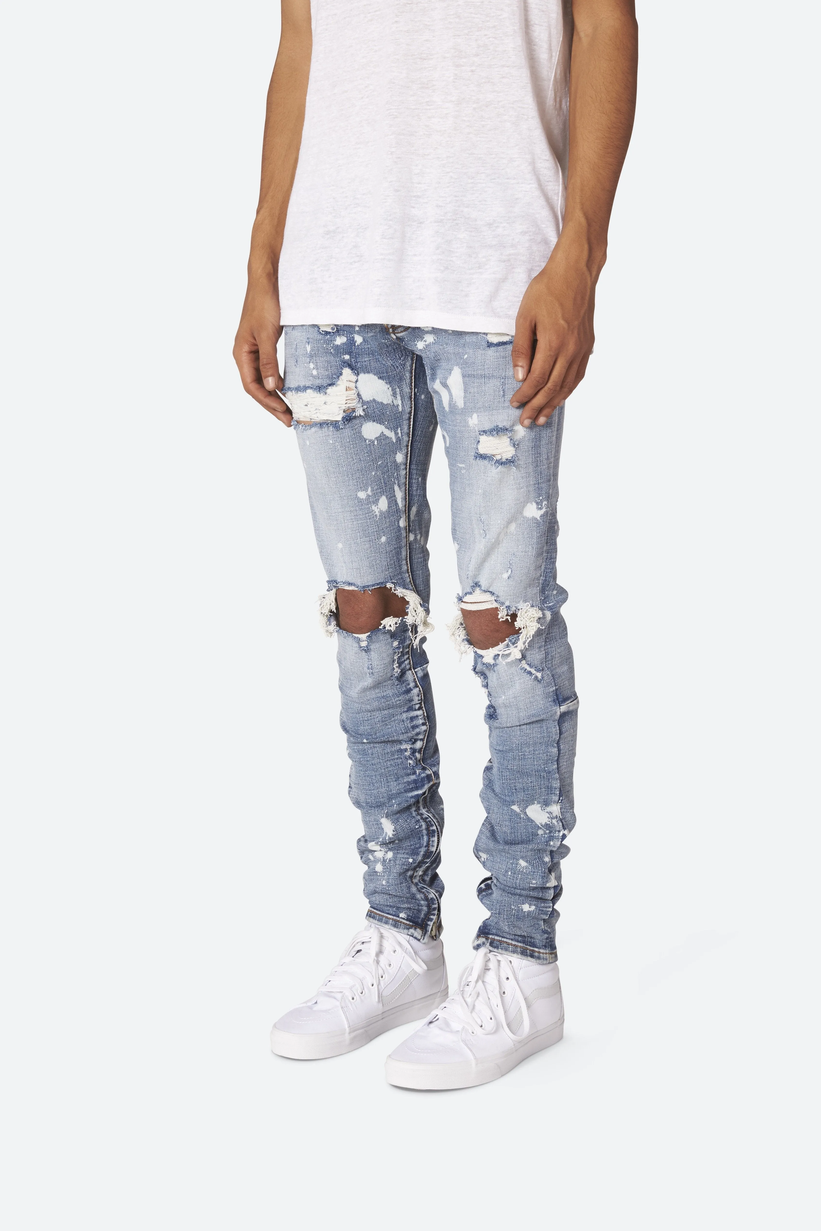 M1 Splash Stretch Denim - Blue
