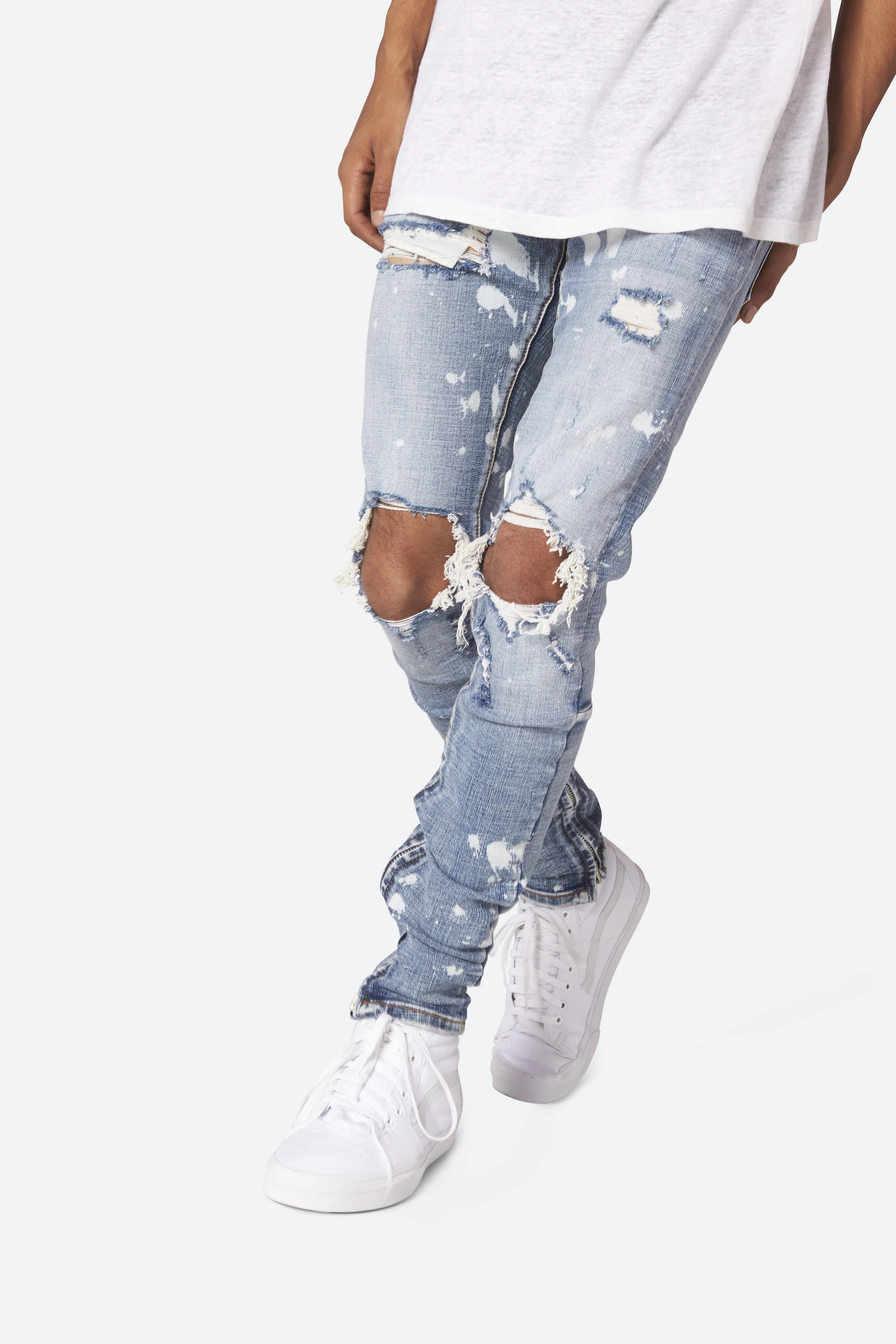 M1 Splash Stretch Denim - Blue