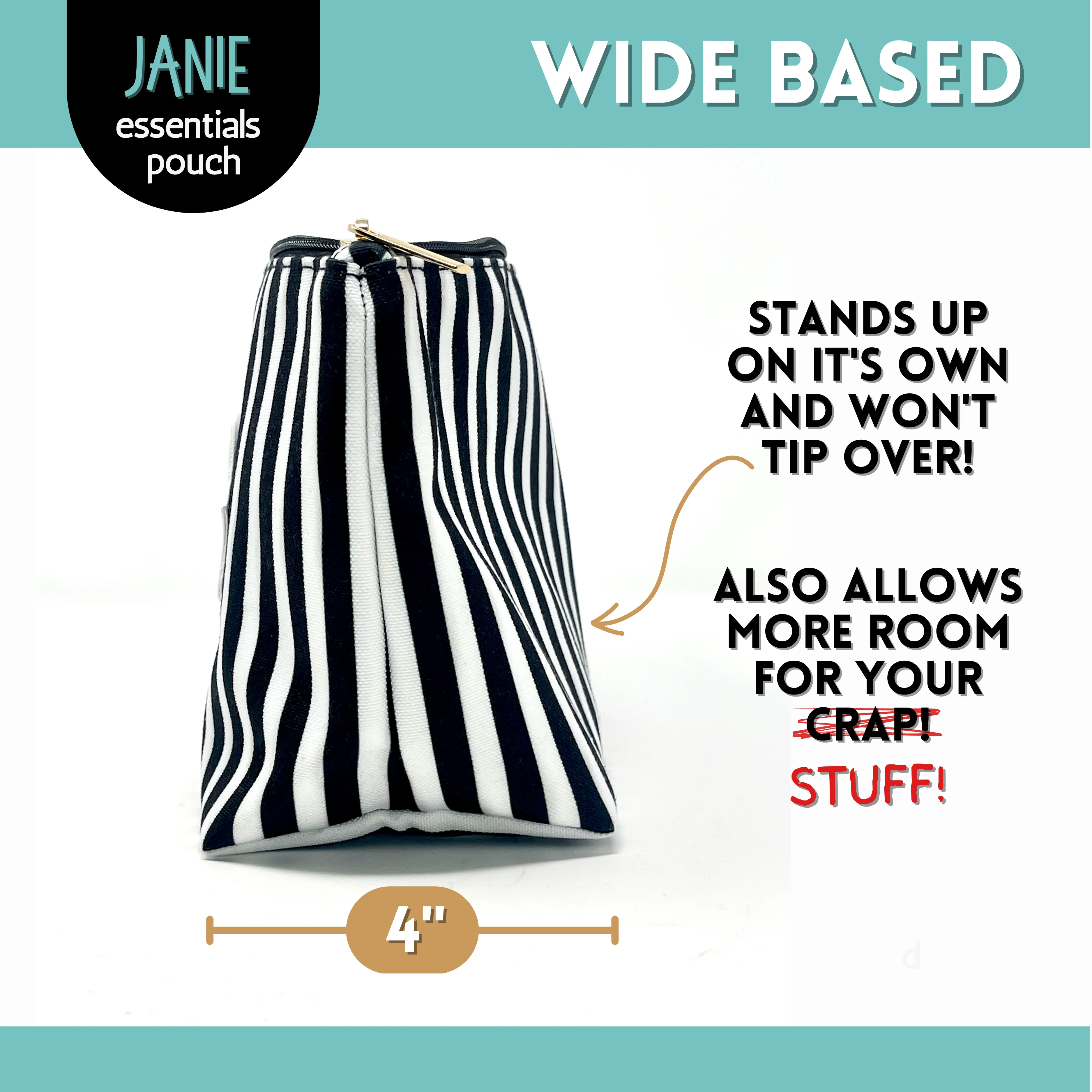 Mama's Essentials Janie Zippered Pouch