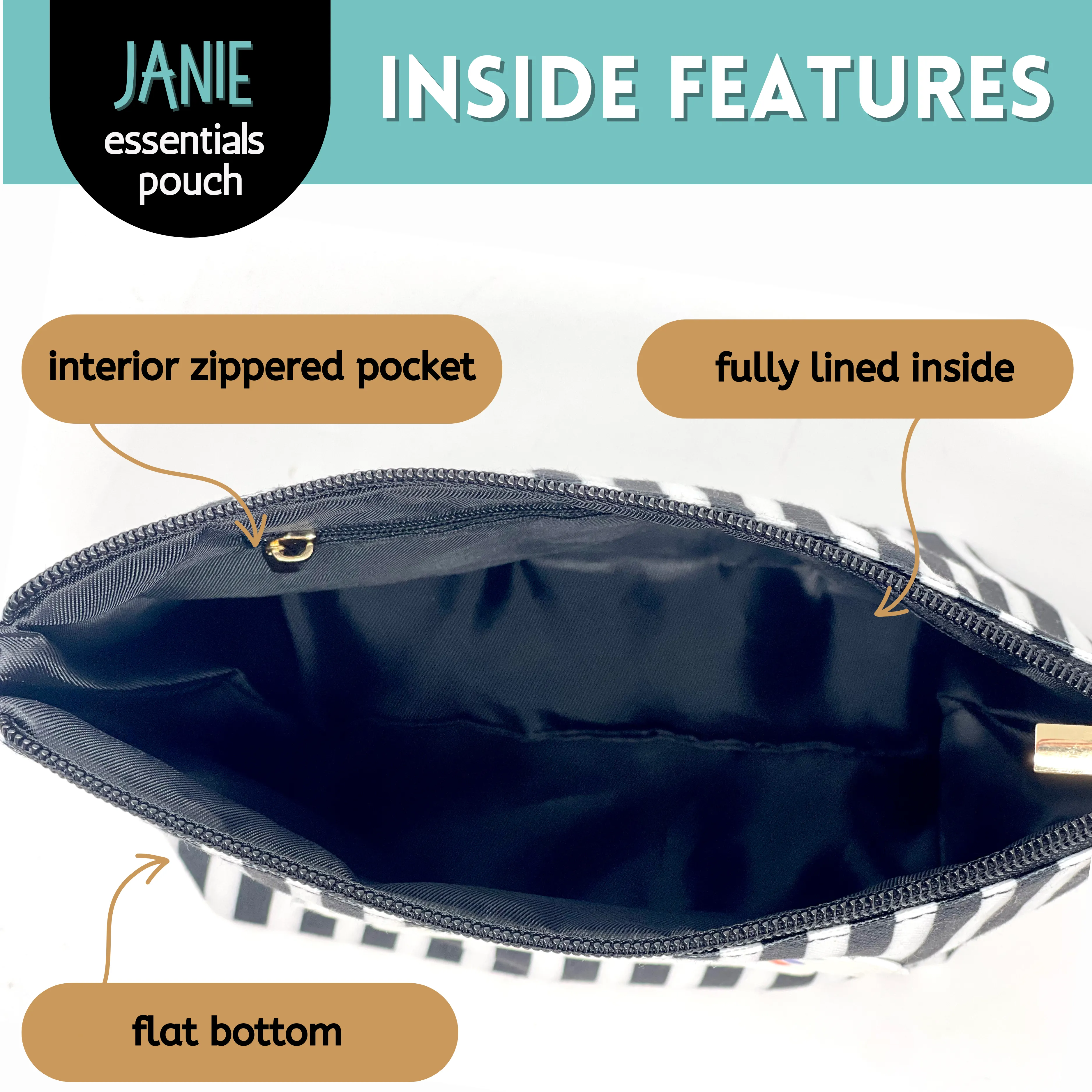 Mama's Essentials Janie Zippered Pouch