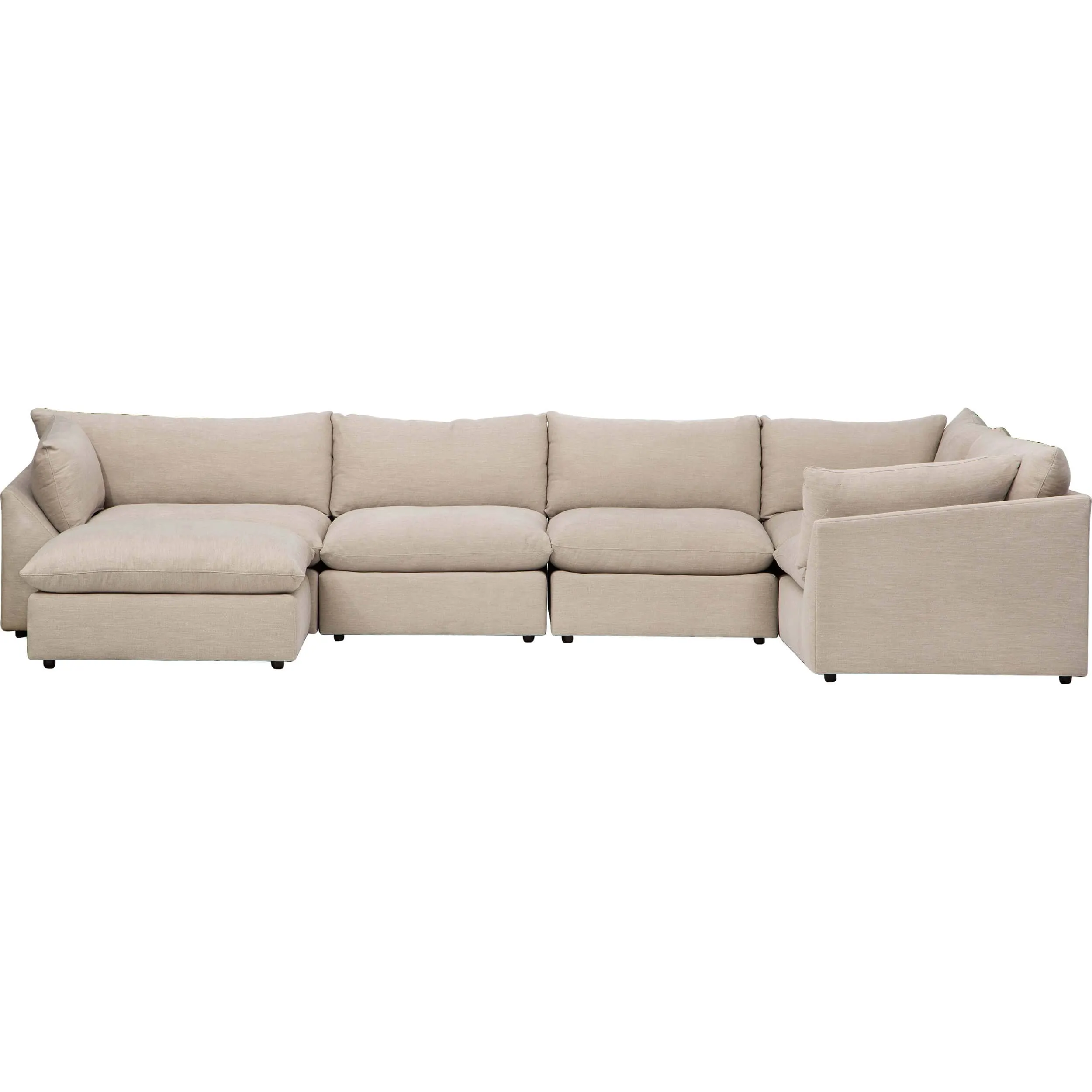 Maverick Sectional, Daly Linen