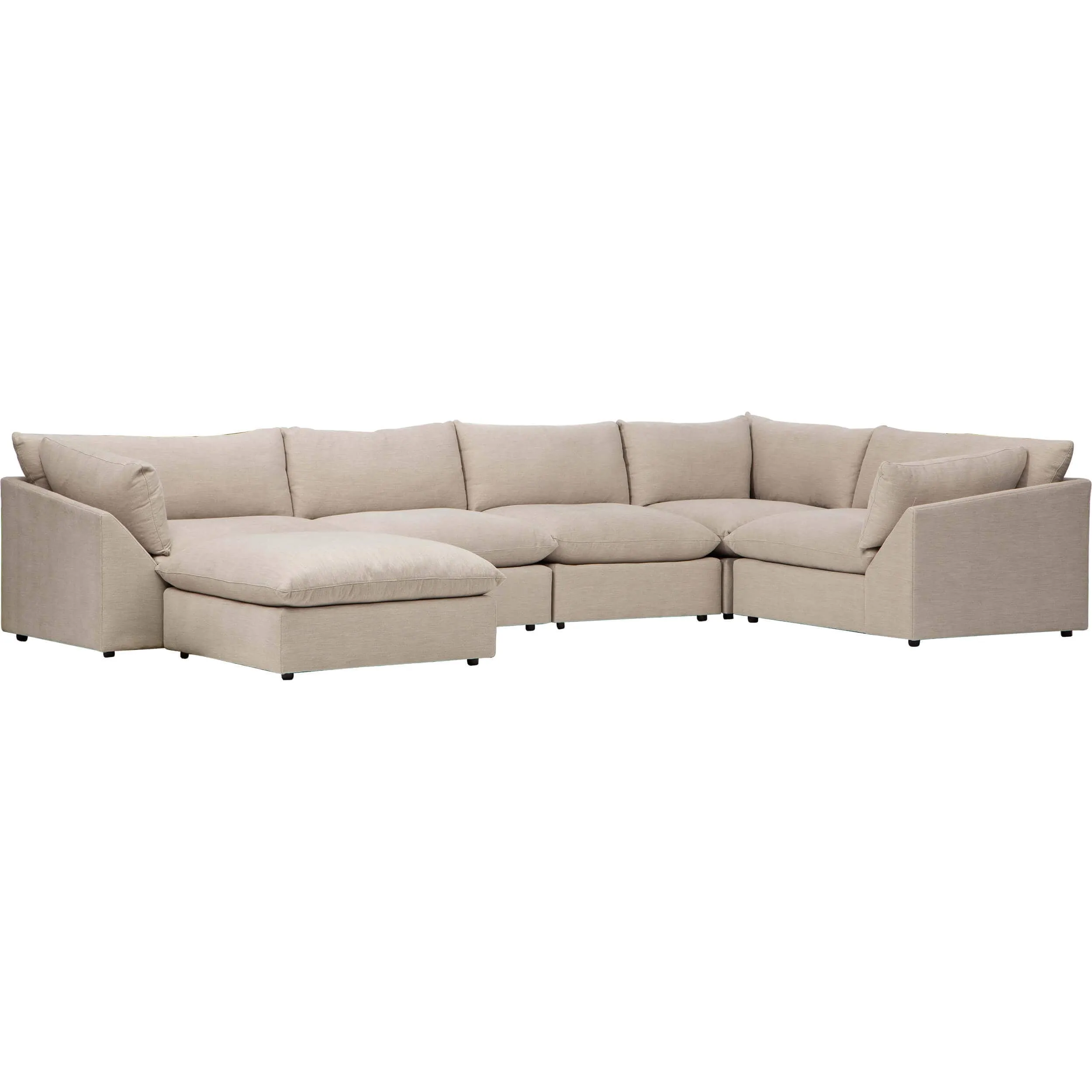 Maverick Sectional, Daly Linen