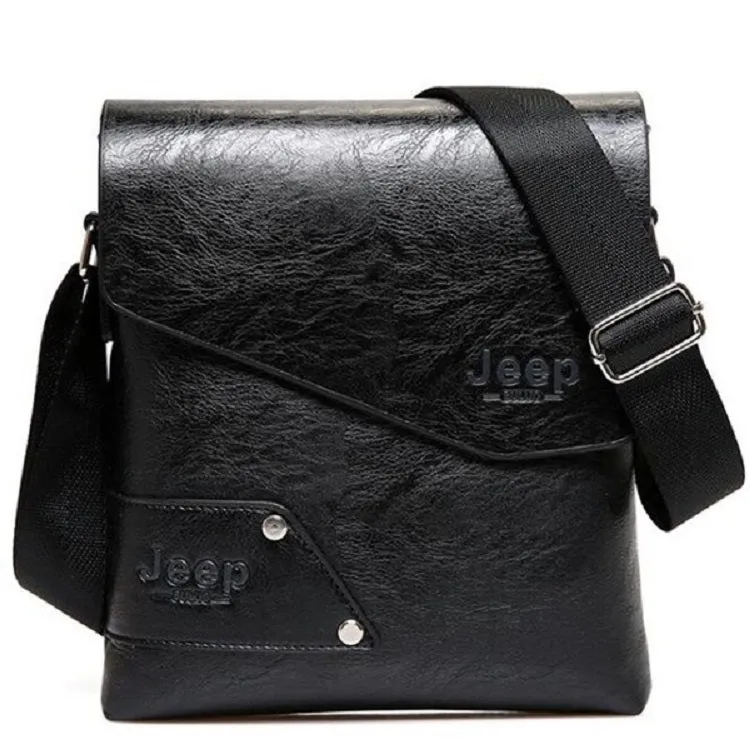 Men's Leather Messenger Bag