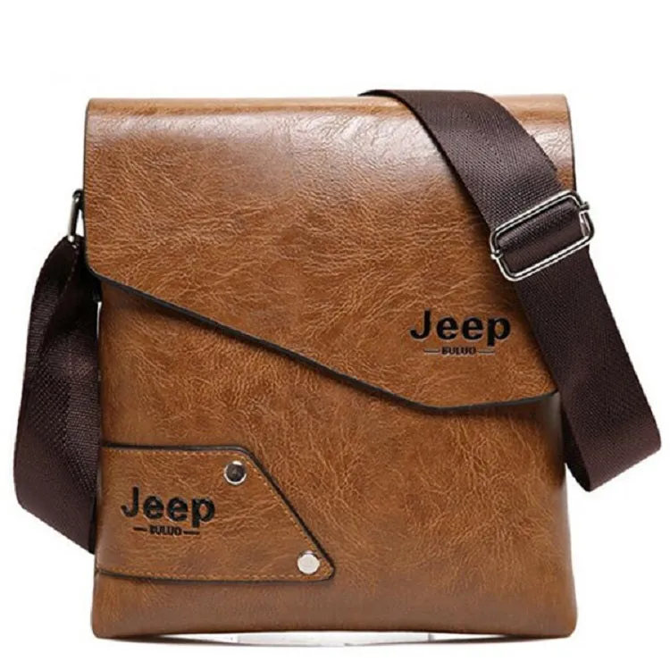 Men's Leather Messenger Bag