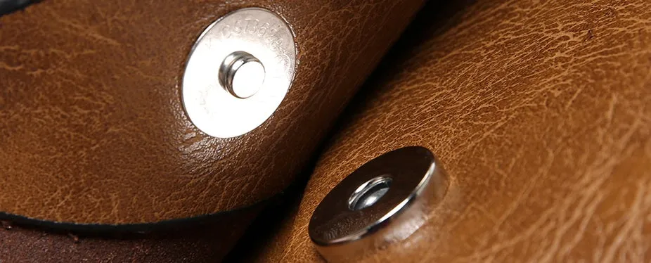 Men's Leather Messenger Bag