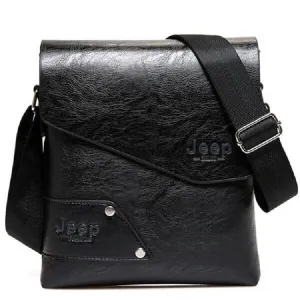 Men's Leather Messenger Bag