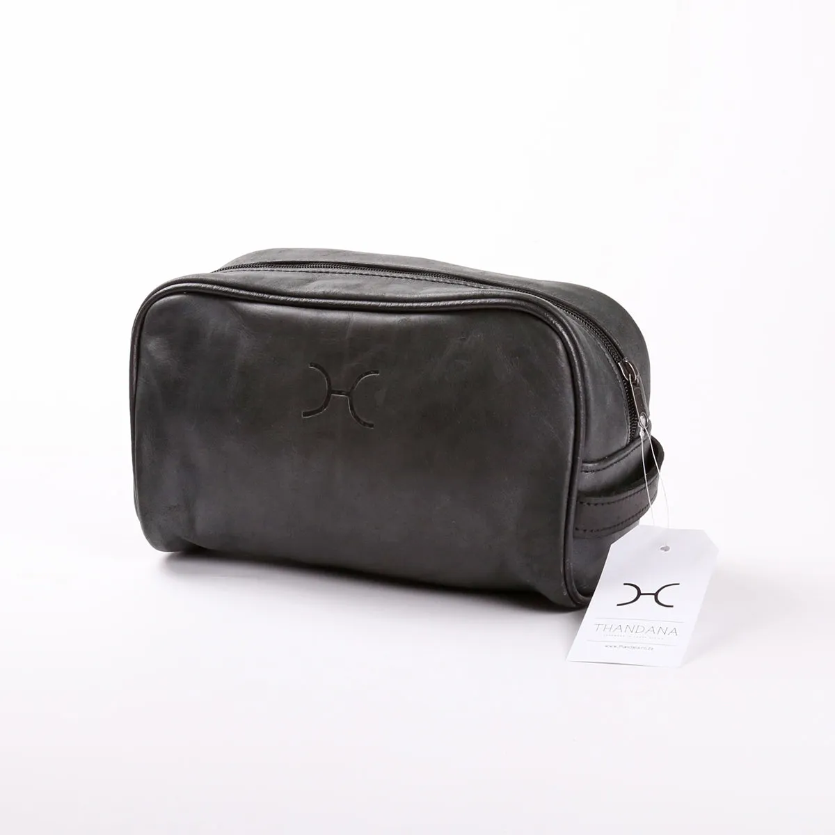 Men's Single Zip Vanity Leather