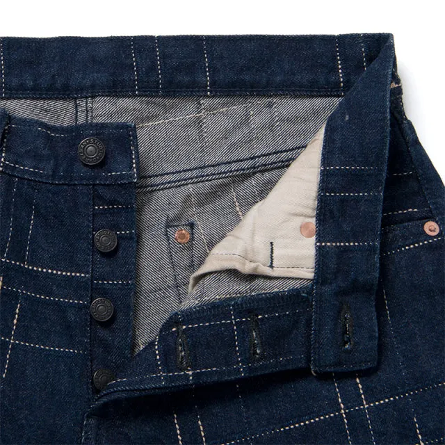 Midare Kasuri 14oz Selvedge Jeans - Relax Tapered - OW