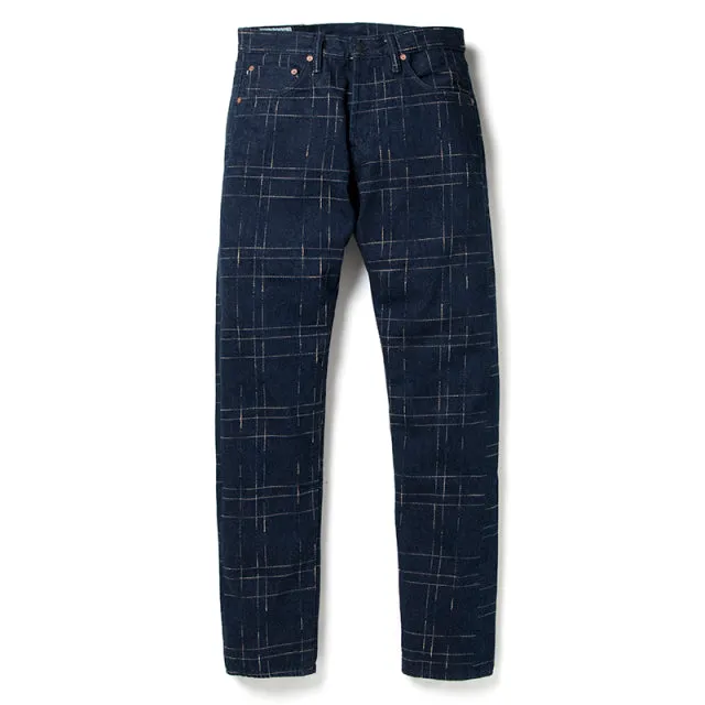 Midare Kasuri 14oz Selvedge Jeans - Relax Tapered - OW