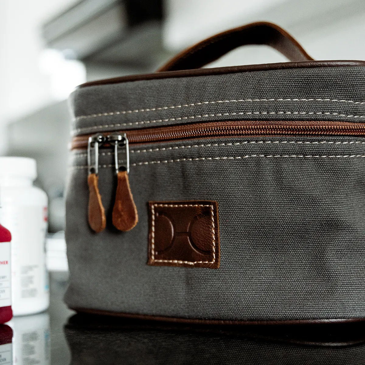 Mini Decker Canvas & Leather